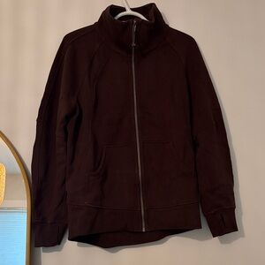 Scuba Funnel Neck Full Zip Hoodie